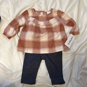 NWT Carter’s girl set
